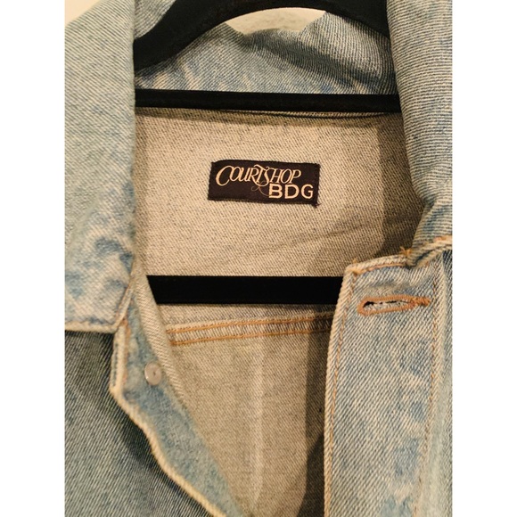 Oversized ripped jean jacket - Picture 3 of 6